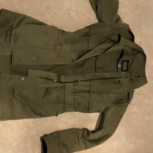 AYR Nova Utility Jacket in Olive Green